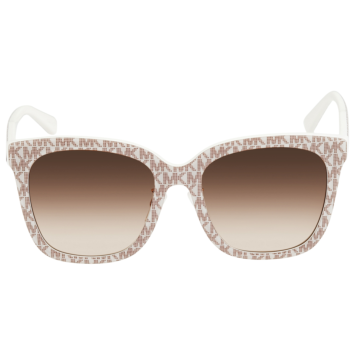 Michael Kors San Marino Brown Gradient Square Ladies Sunglasses MK2163F