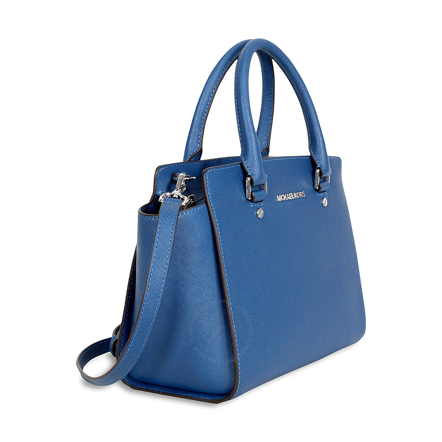 michael michael kors selma medium saffiano leather satchel