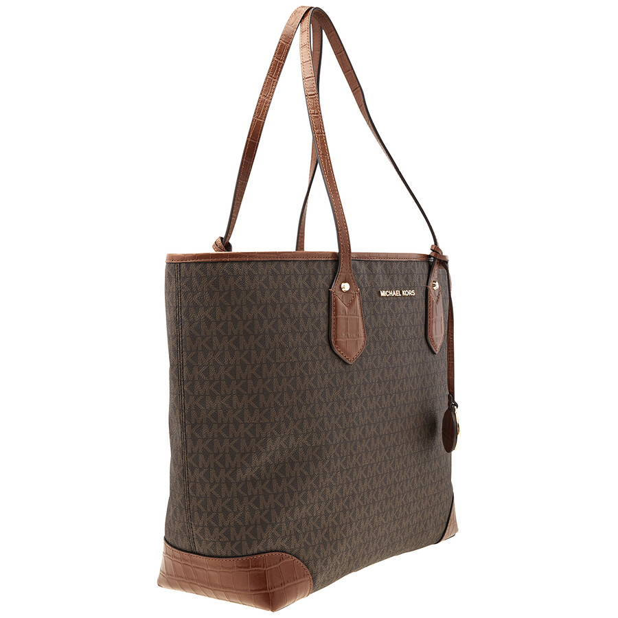 Michael Kors Signature Logo Eva Large Tote Bag 30T9GV0T3B200