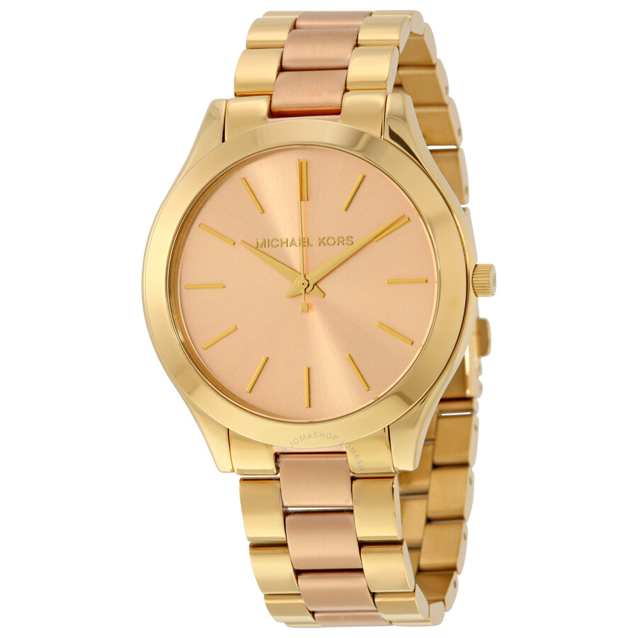 Slim Runway Pink Dial Ladies Watch