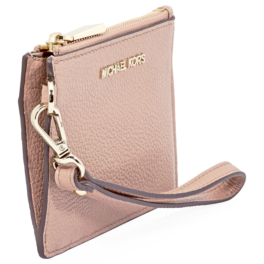 Michael Kors Small Pebbled Leather Coin Purse Fawn 32T8TF6P1L133