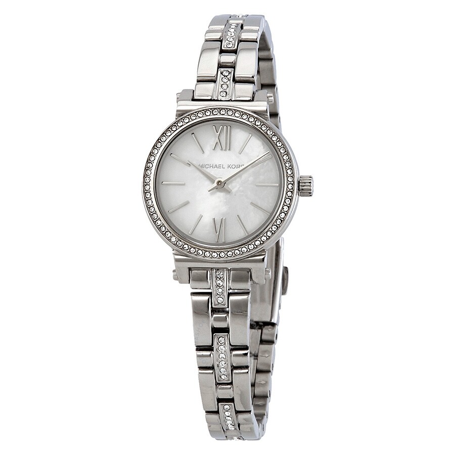 Sofie Crystal Mother of Pearl Dial Ladies Watch