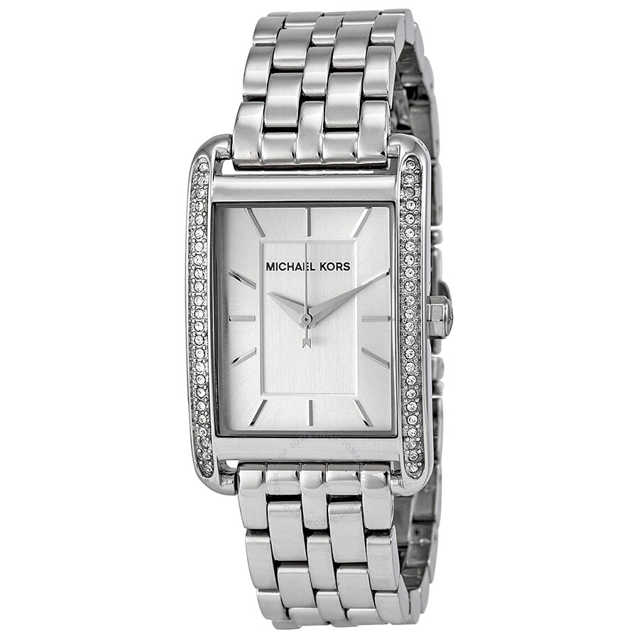 Stainless Steel Crystal Ladies Watch