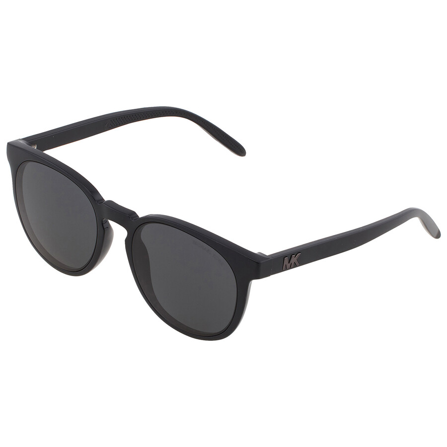 Michael Kors Texas Dark Grey Round Men's Sunglasses MK2187 300587 54