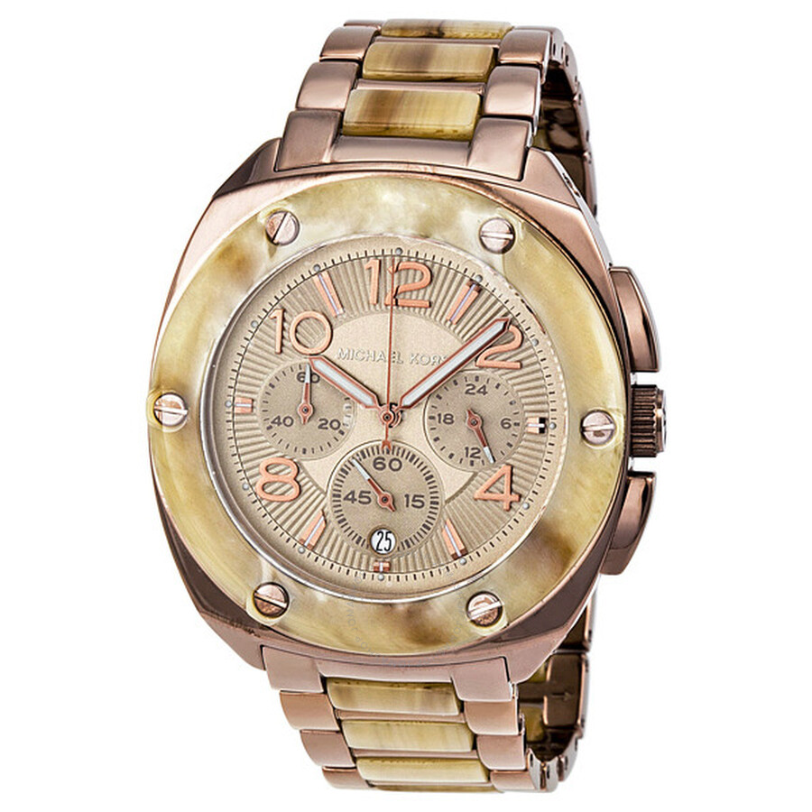 Tribeca Chronograph Horn Acetate Ladies Watch