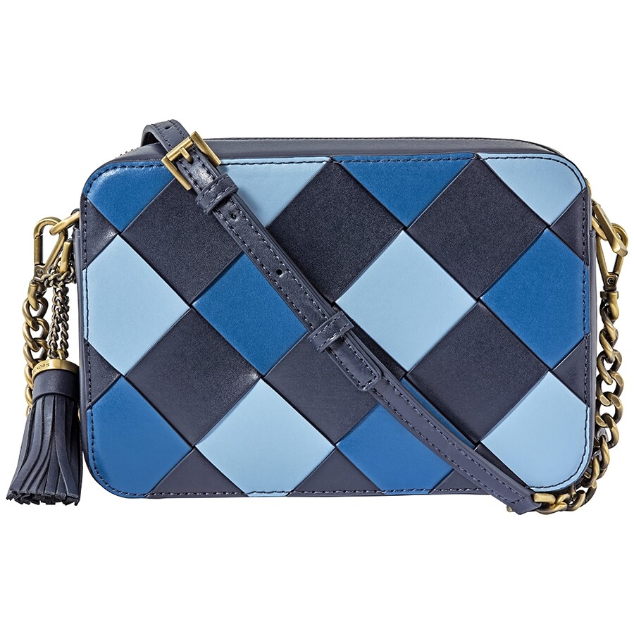 Michael Kors Zip Top Camera CrossBody Bag Admiral/Multi 32H8BF5M2O