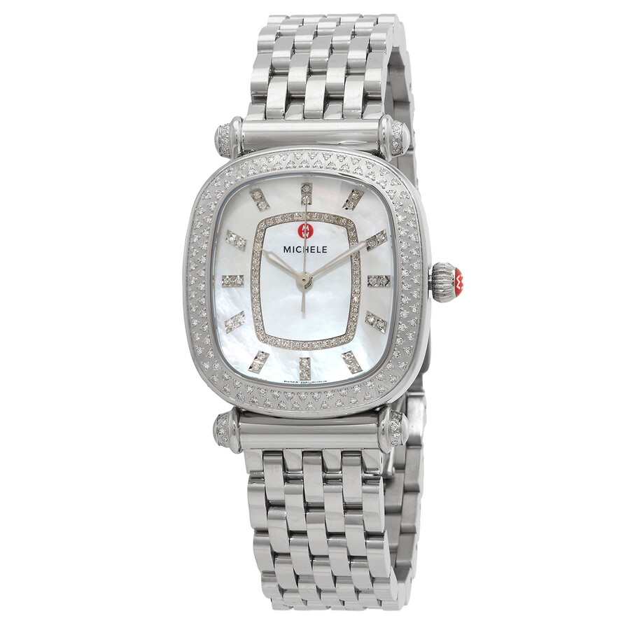 Michele caber isle diamond watch Clearance