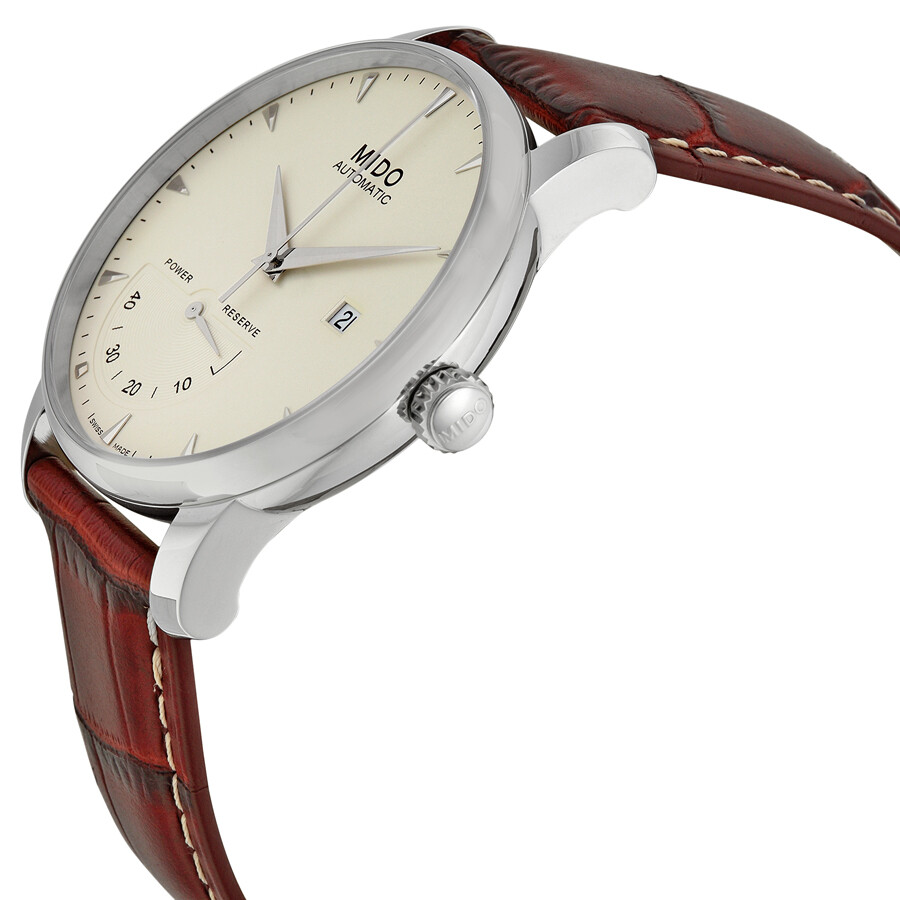 Mido Baroncelli II Power Reserve Automatic Men's Watch M86054118  7612330117308 - Watches, Baroncelli - Jomashop