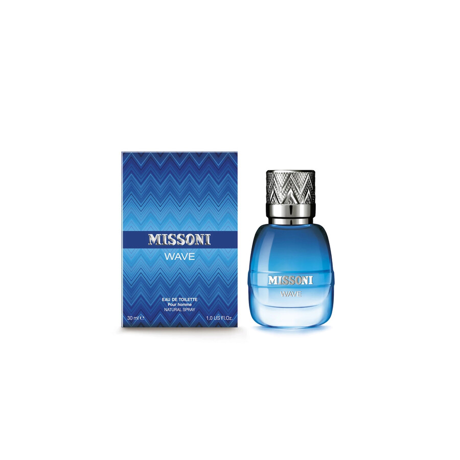 Missoni Men's Wave EDT Spray 1.0 oz Fragrances 8011003858132