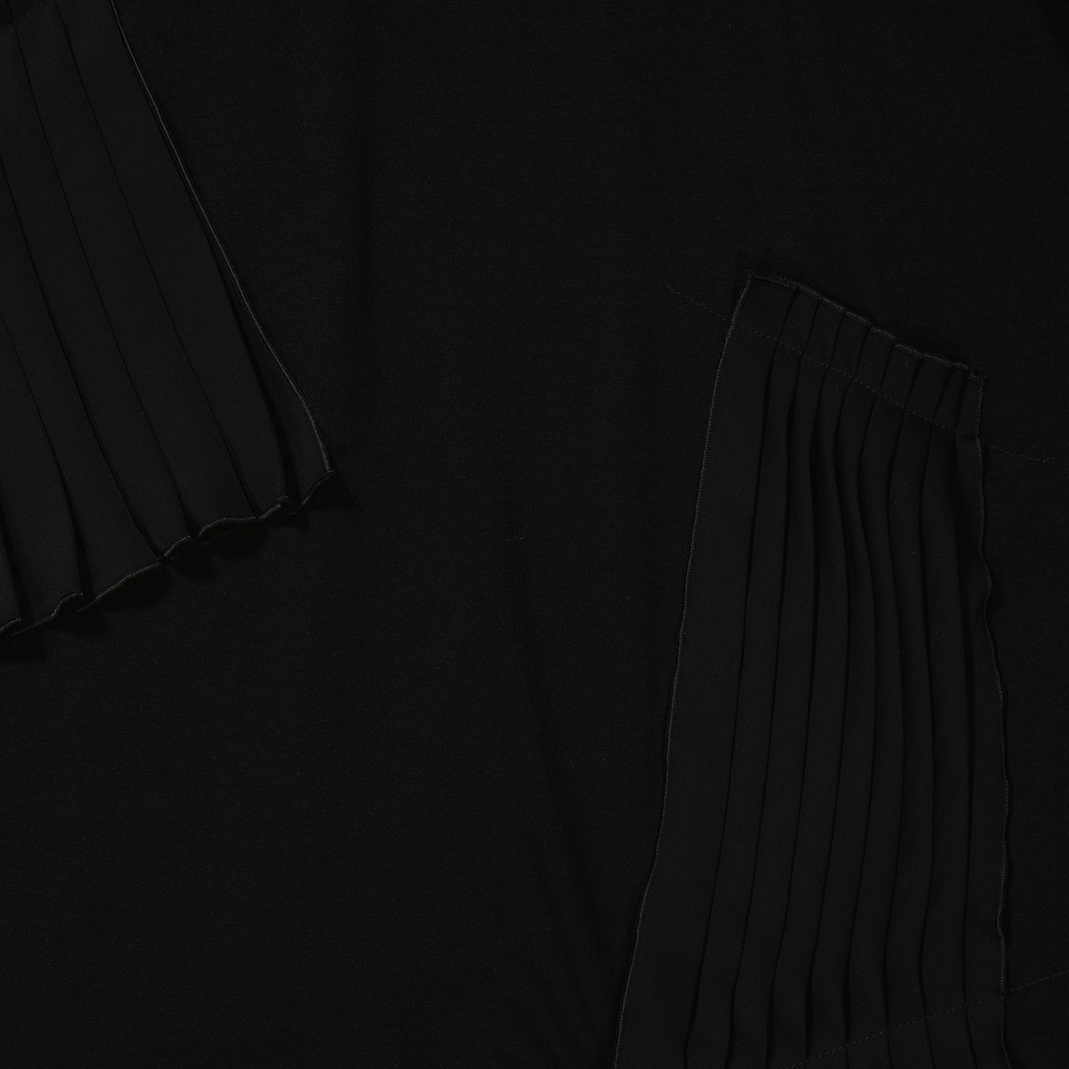 0400~MM6 Brushed Jersey Tee-Dress with Contrasting Details