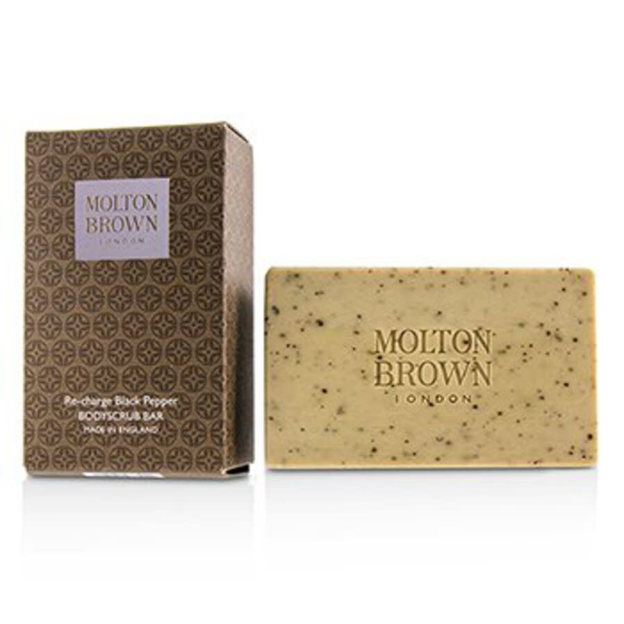 Molton Brown Men's ReCharge Black Pepper Body Scrub Bar 8.8 oz Bath