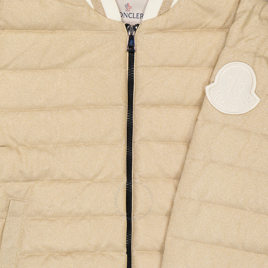 moncler quilted bomber jacket