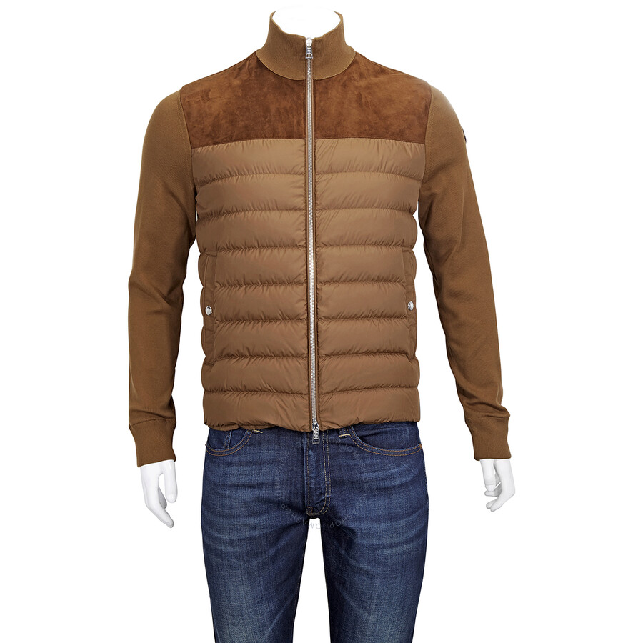 moncler quilted cardigan jacket