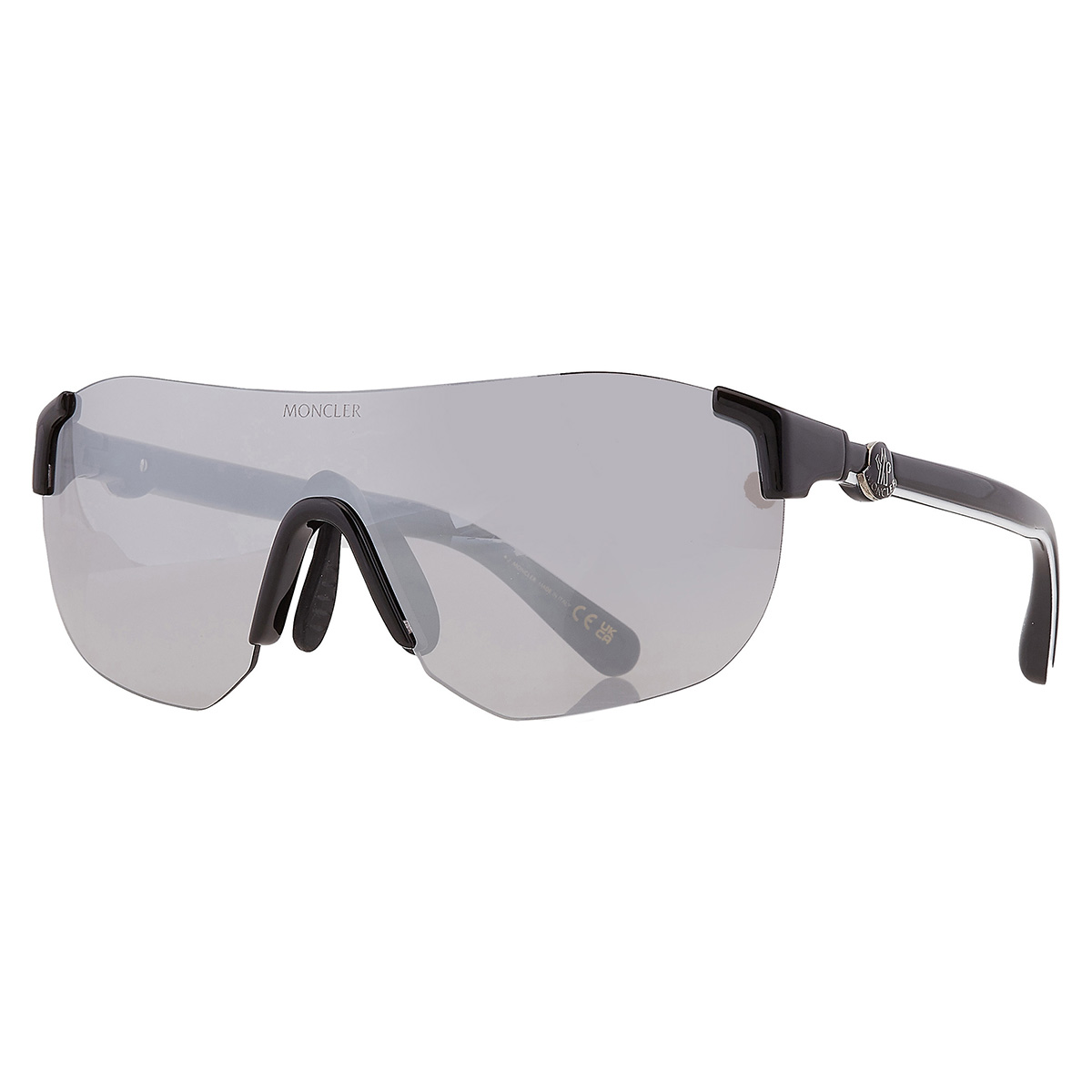 Moncler Smoke Mirrored Shield Men
