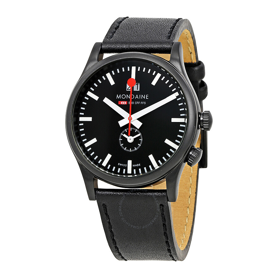 Sport Black Dial Men's Watch