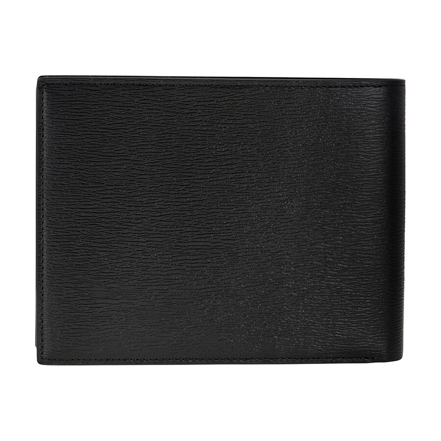 Montblanc Mont Blanc Westside 4CC Black Wallet with ID Holder 9680