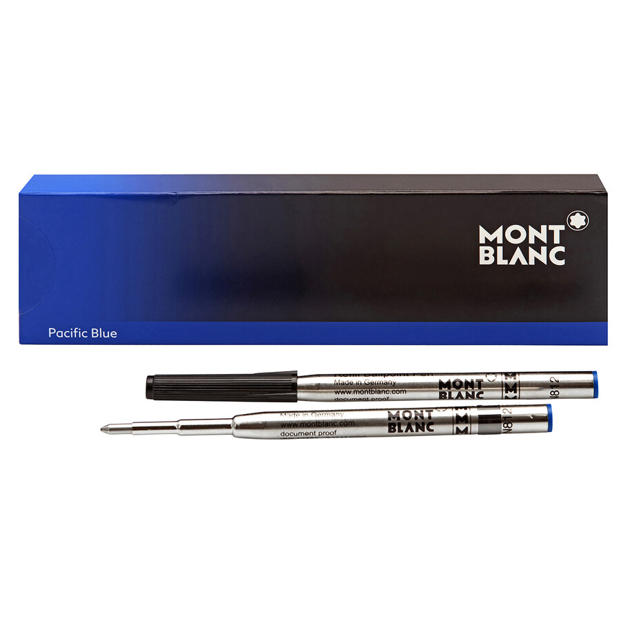 Montblanc 2 Ballpoint Pen Refill Pacific Blue 116213 4017941840967