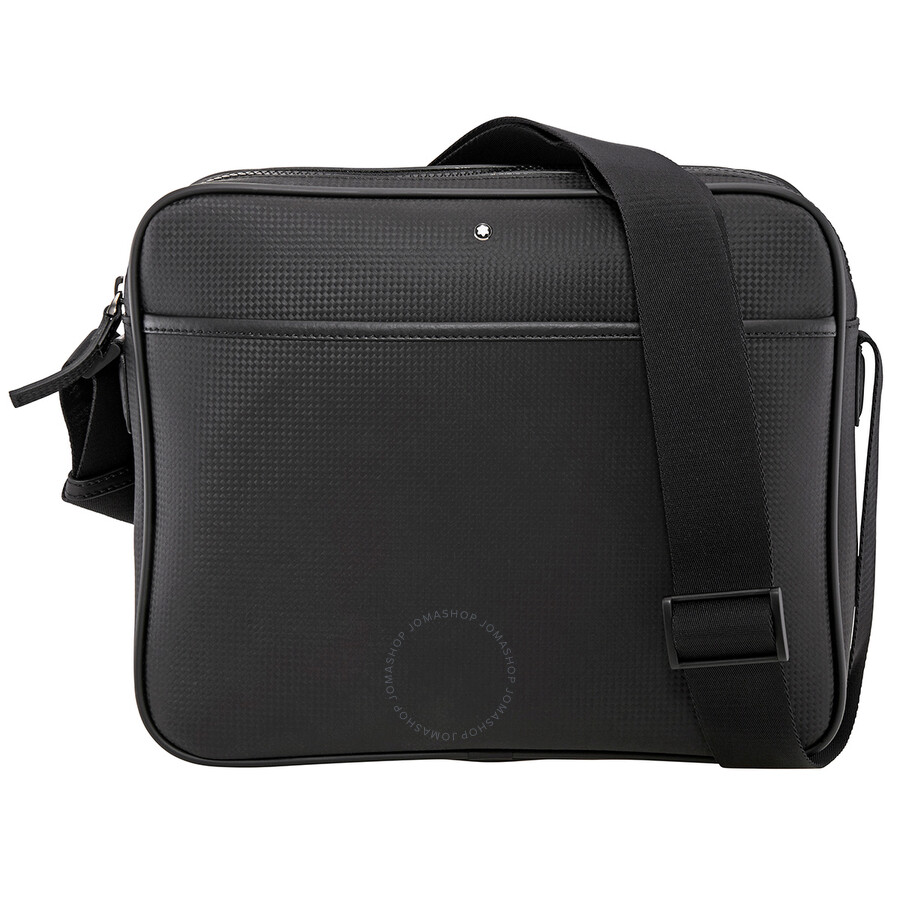 Montblanc Black Extreme Double Zip Messenger Bag 116767 4017941848185