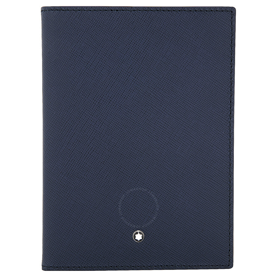 Montblanc Sartorial Passport Holder Indigo 113234 4017941752178