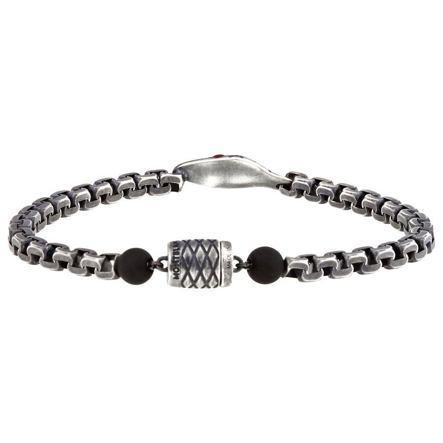 Montblanc Snake Motif Men's Bracelet Size 63 12405363 4017941953698