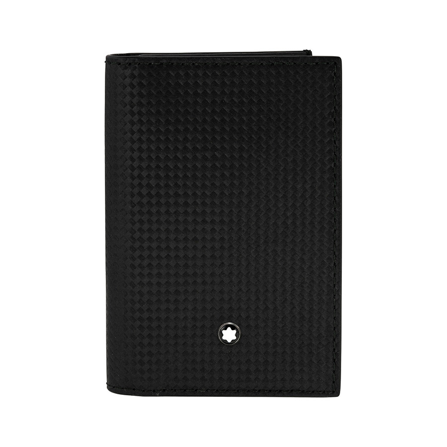 Montblanc Westside Extreme Black Leather Business Card Holder 111141