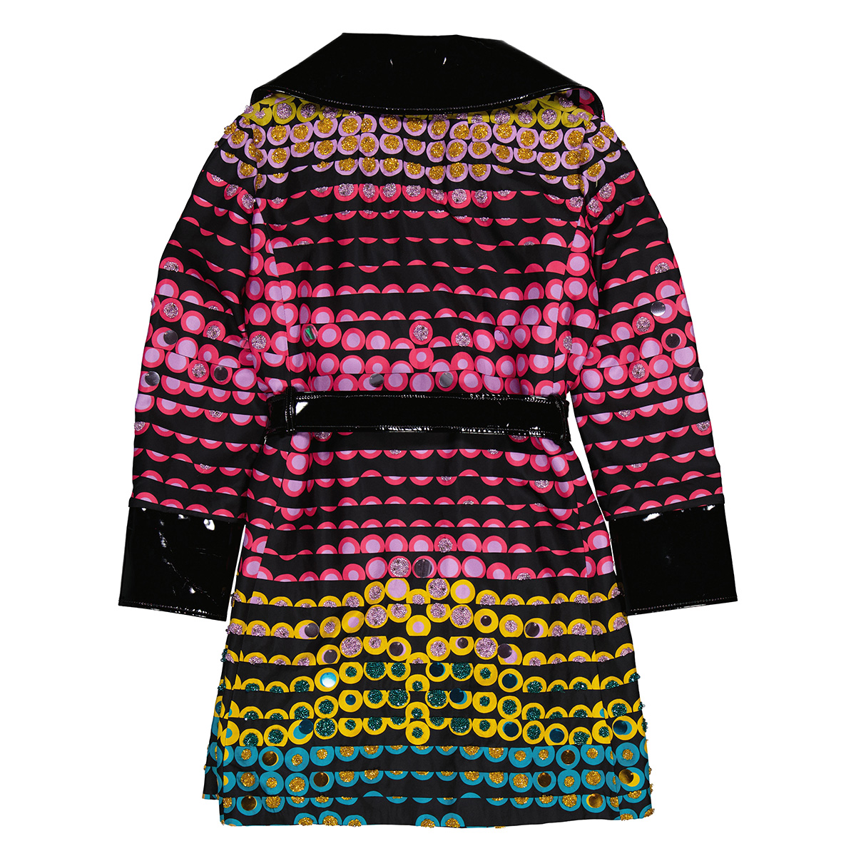 MOSCHINO polka dot raincoat