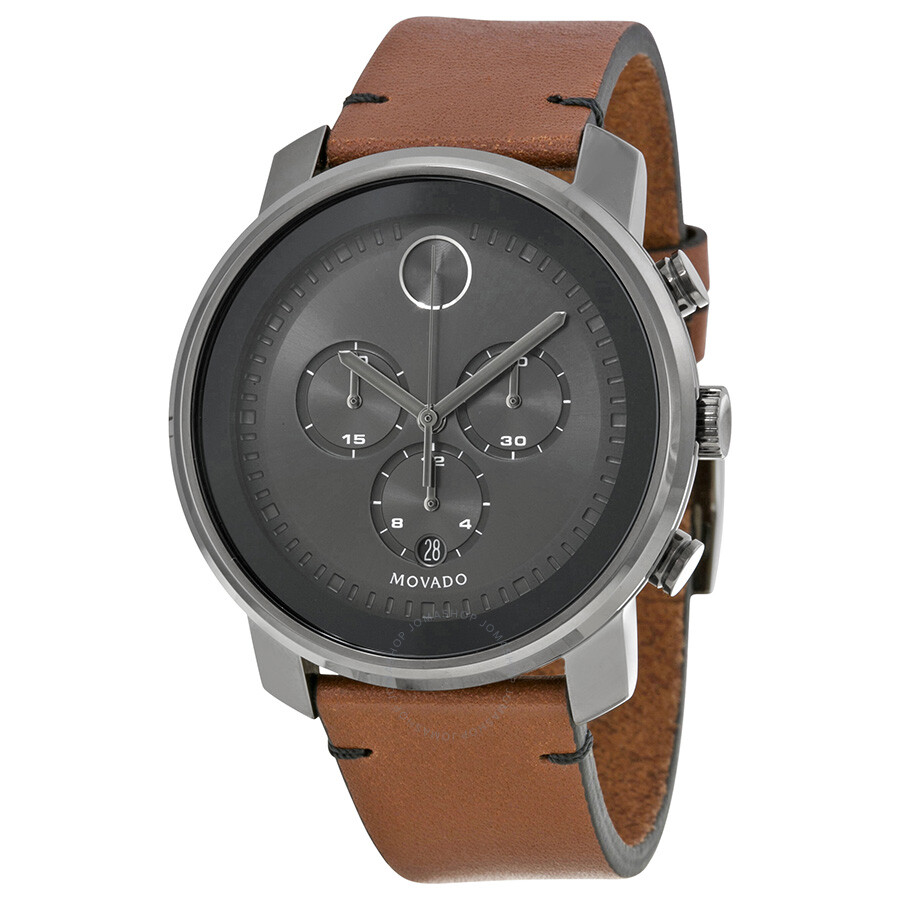 Bold Chronograph Quartz Grey Dial Men's Watch