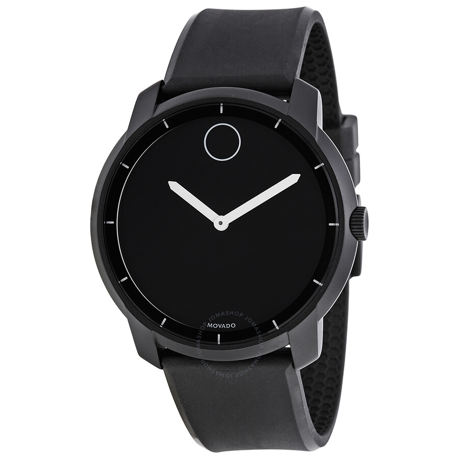 Bold Extra Black Dial Black Polyurethane Unisex Watch