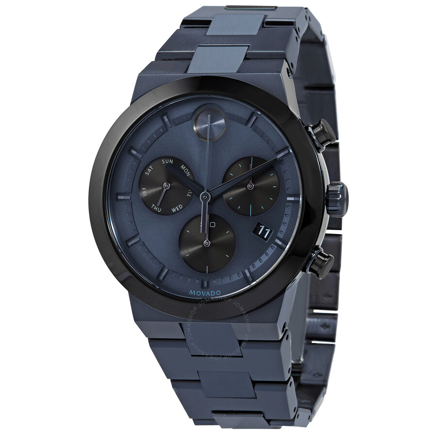 Bold Fusion Chronograph Quartz Blue Dial Men's Watch