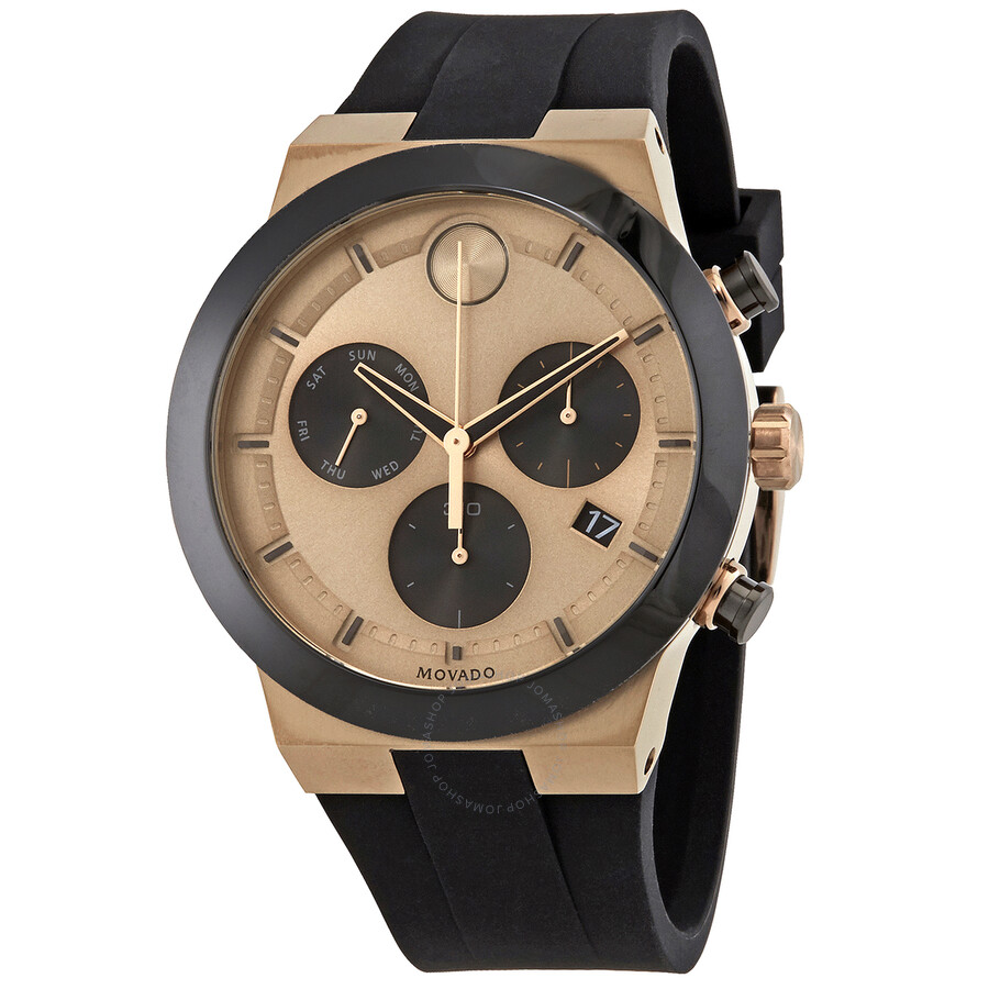 Bold Fusion Chronograph Quartz Bronze Dial Men's Watch