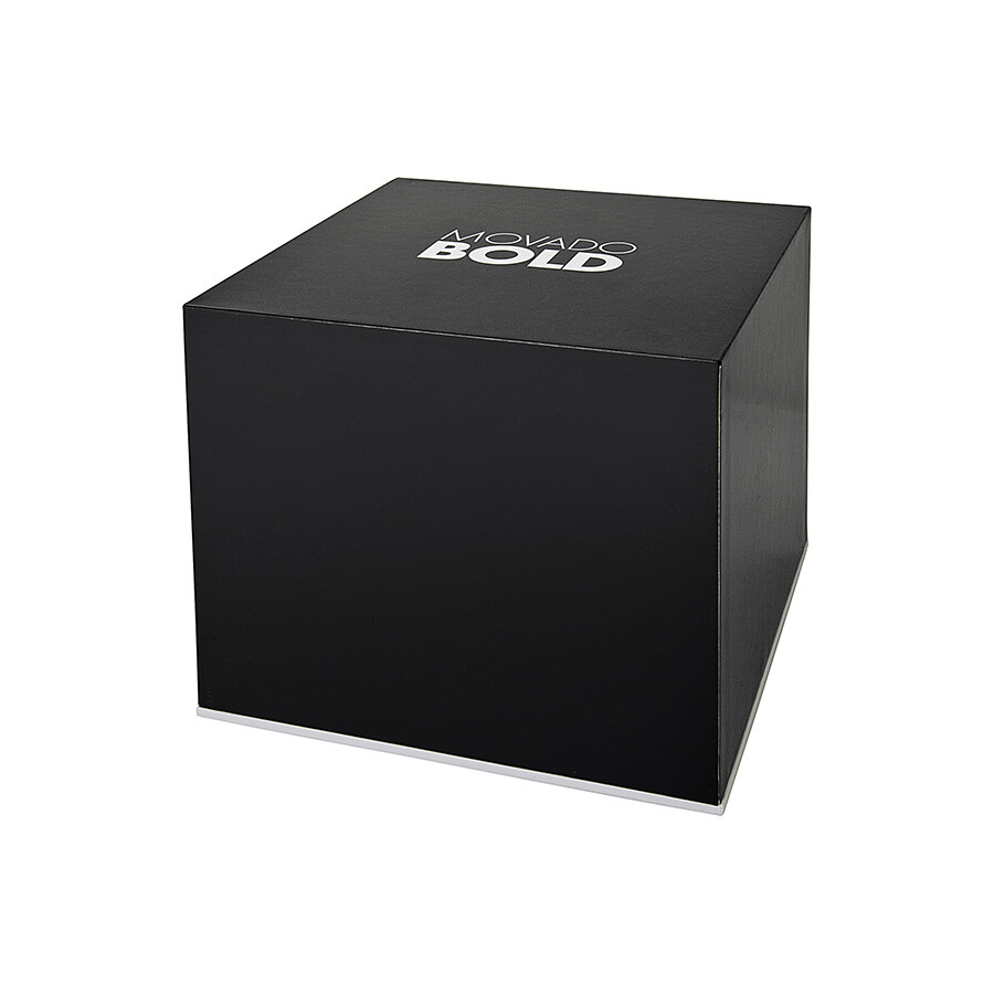 movado bold black digital