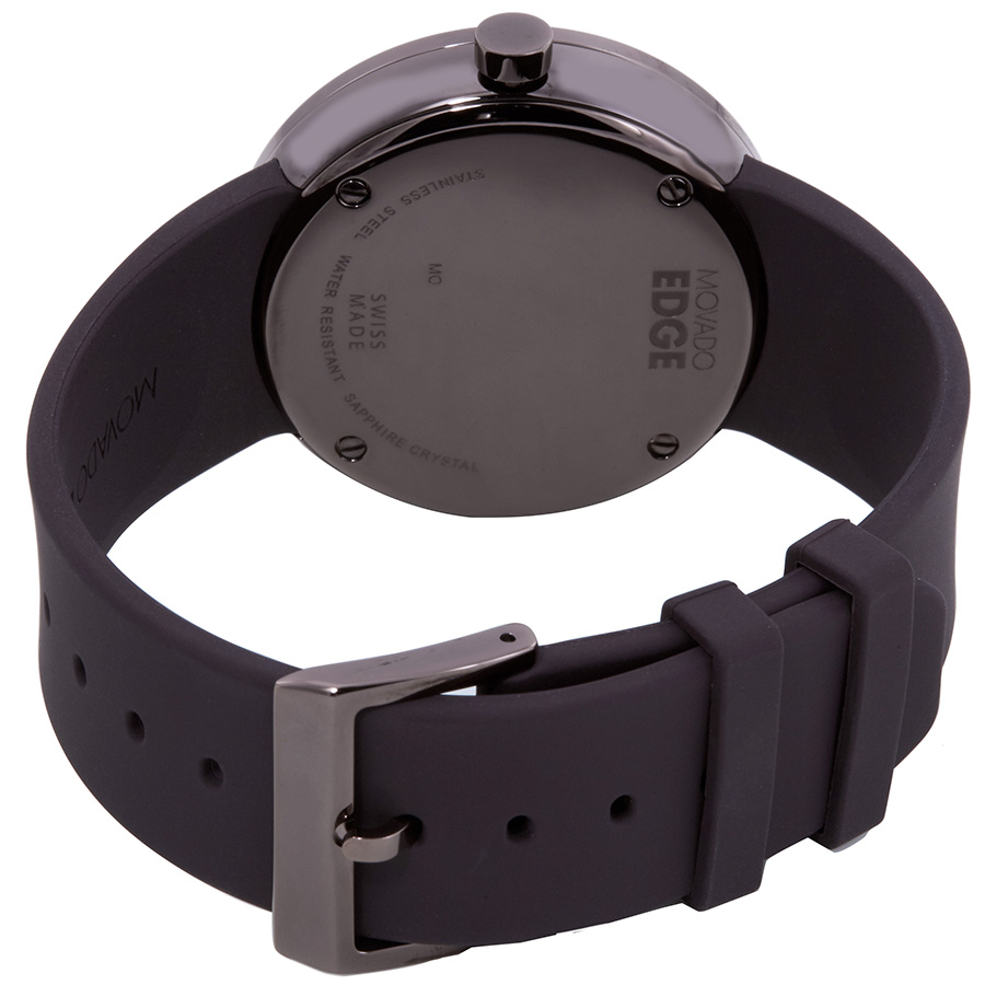 Movado Edge Copper-Toned Dial Brown Ion 
