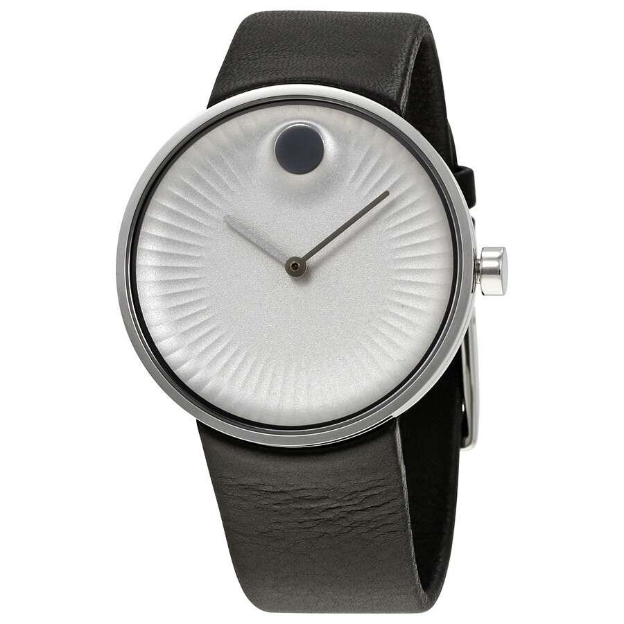 movado edge silver