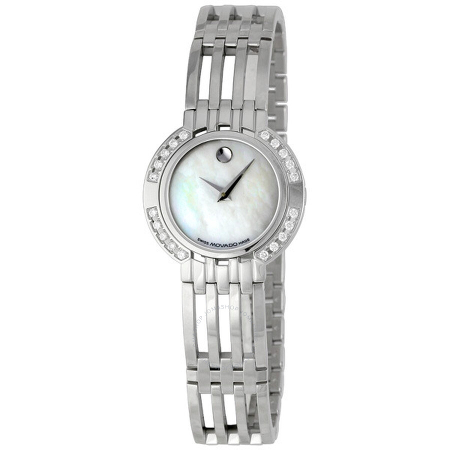 Esperanza Quartz Diamond White Mother of Pearl Dial Ladies Watch