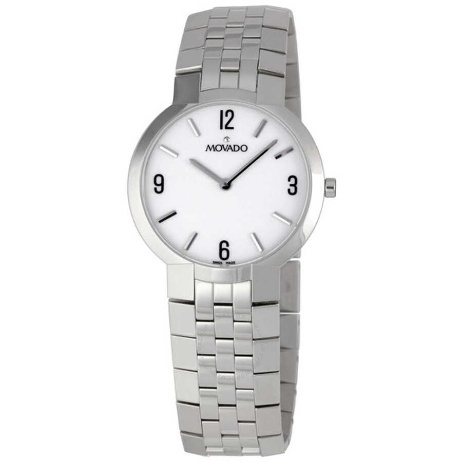 Faceto Quartz White Dial Men's Watch