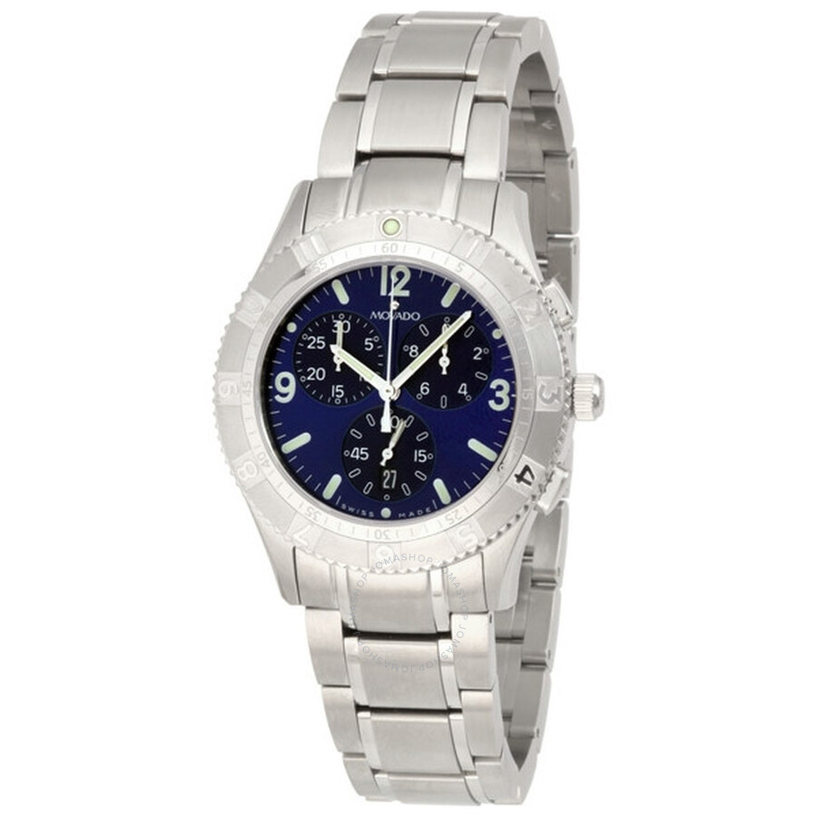 Gentry Chronograph Quartz Blue Dial Men's Watch