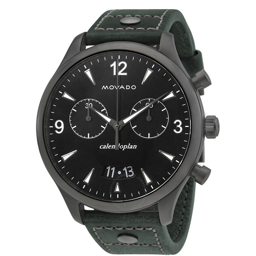 Heritage Black Dial Men's Chronograph Watch