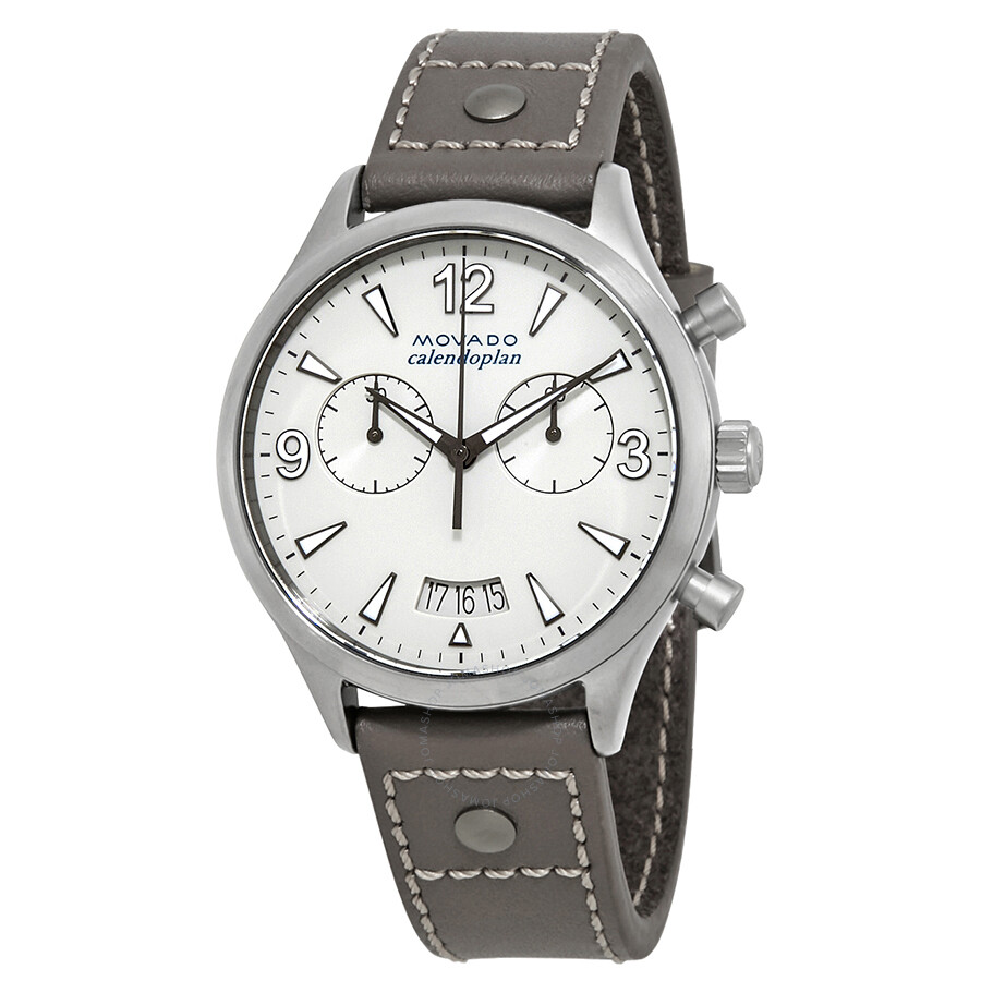 Heritage Chronograph Grey Lacquer Dial Ladies Watch