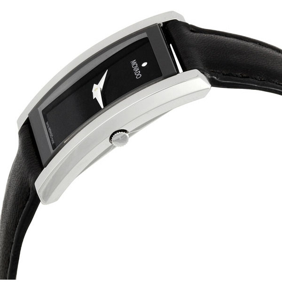 Movado La Novelle Quartz Black Dial Ladies Watch 0605396 0775924326177 Watches, La Novelle