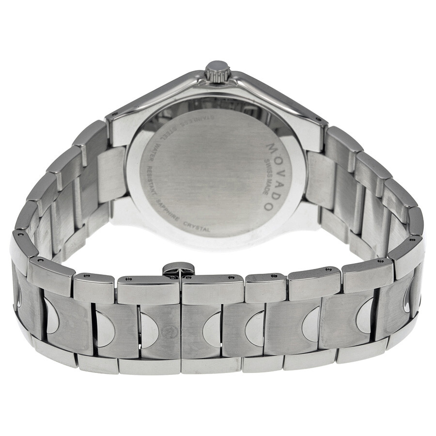 movado luno silver