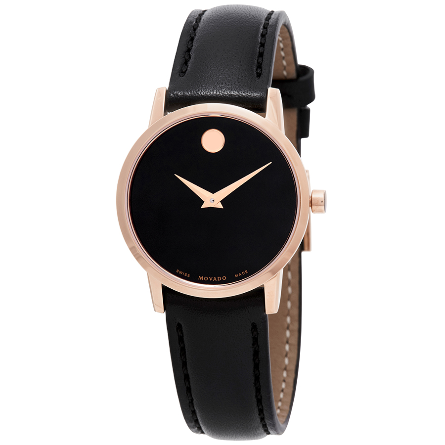 Movado Museum Classic Black Dial Black 