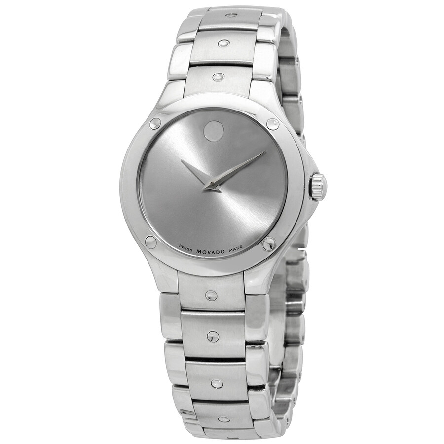 Movado Sports Edition Silver Dial Ladies Watch 0605793 0775924617039