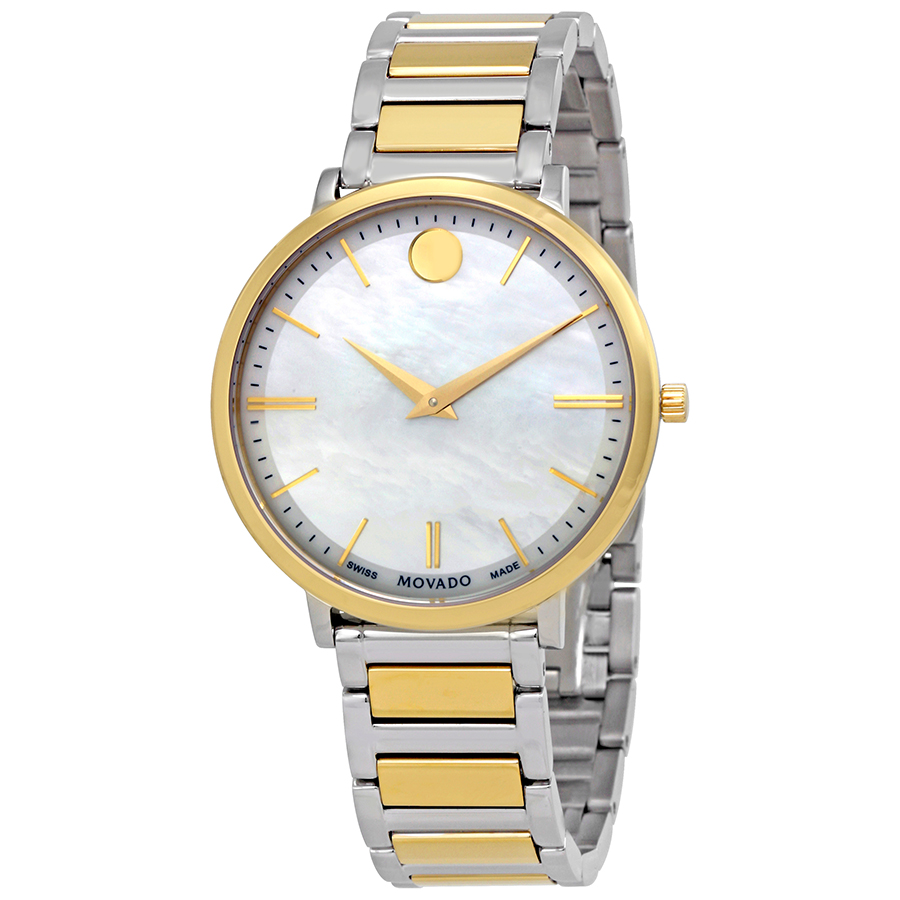 Movado Ultra Slim Mother of Pearl Dial 