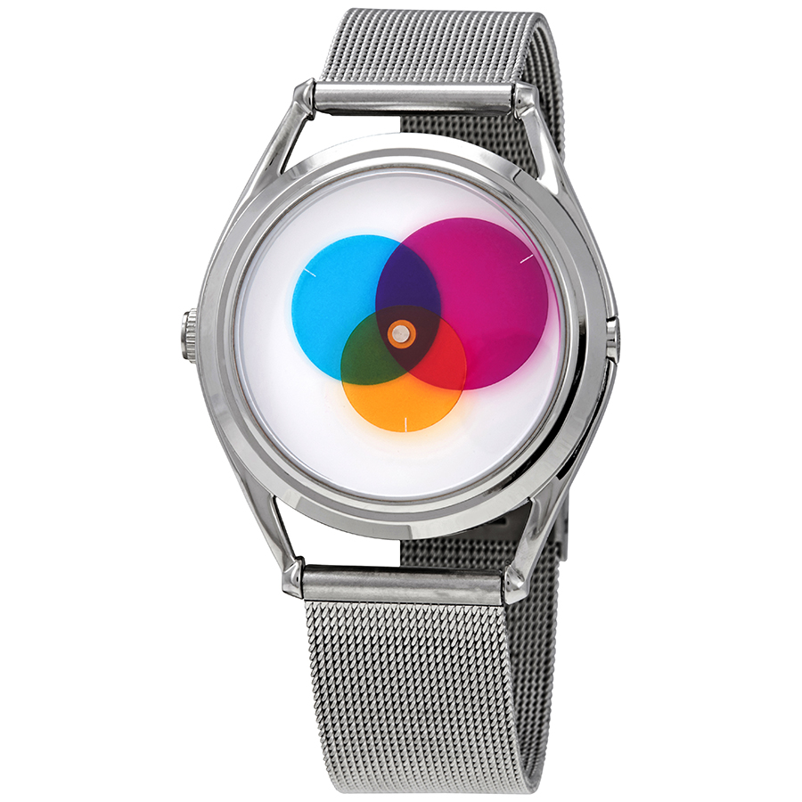 Colour Venn Automatic White Dial Watch