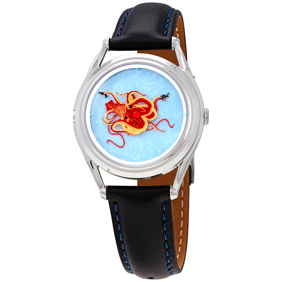 Colourful watches Quartz Blue Dial Watch