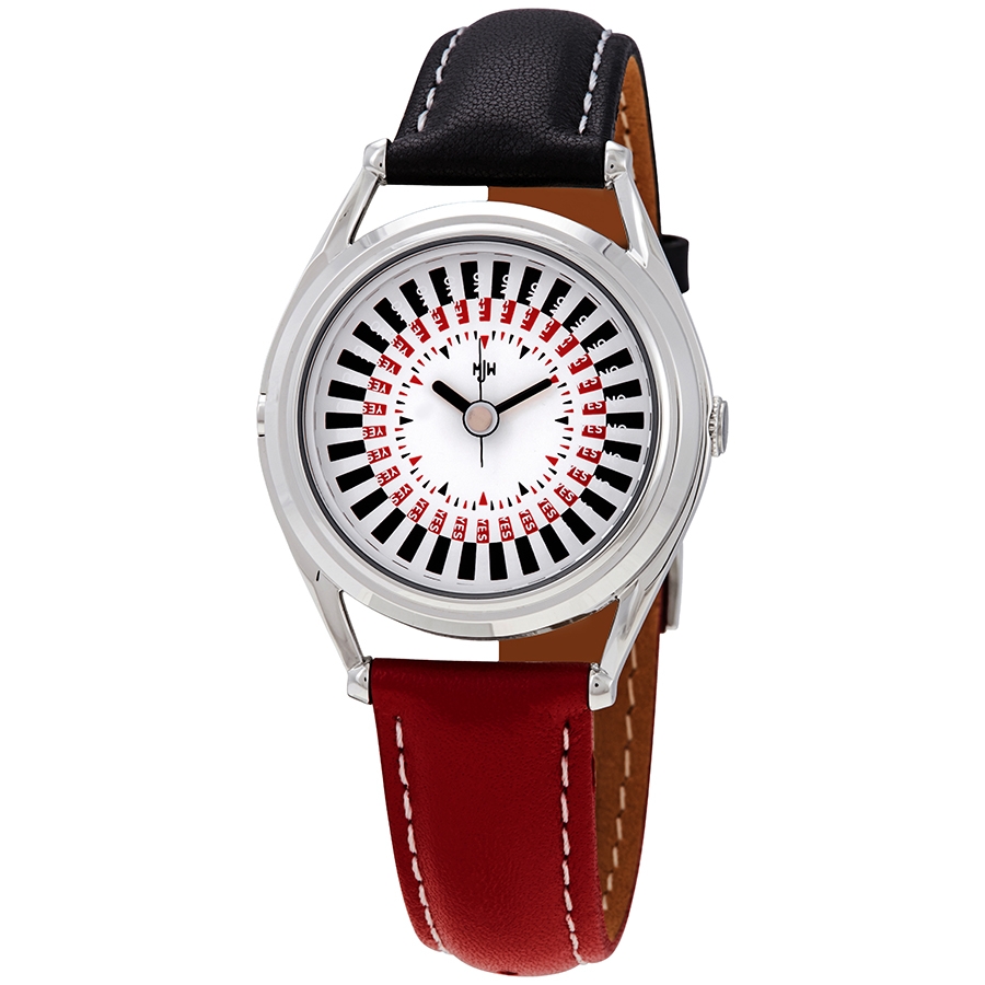 The Decider Quartz White Dial Men's Watch