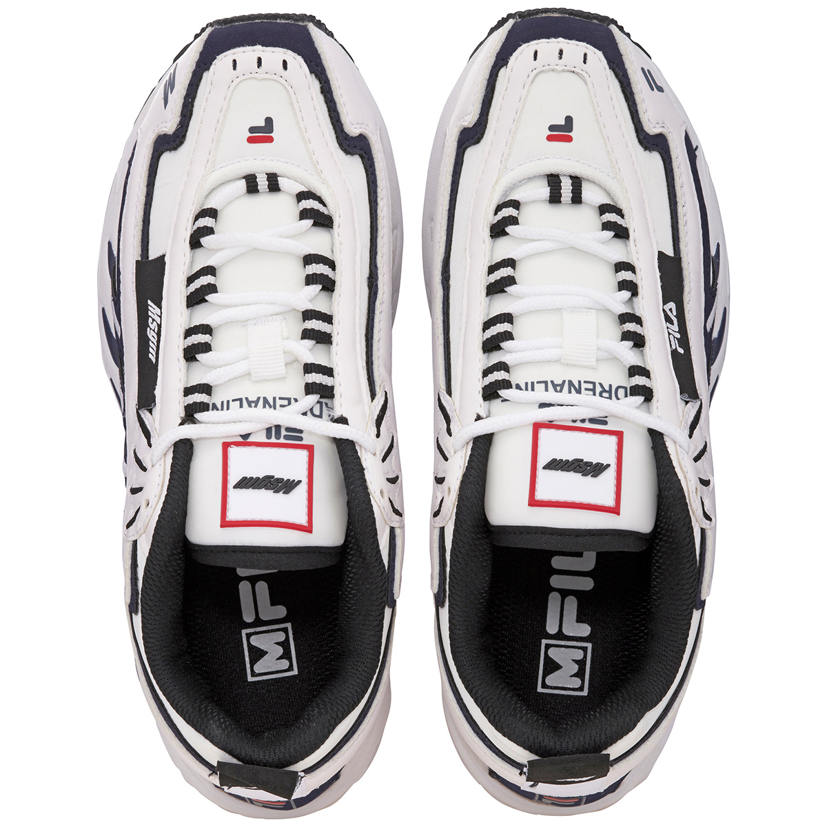Msgm Ladies X Fila Sneakers 2841MDS0126F 299 01 - Shoes - Jomashop