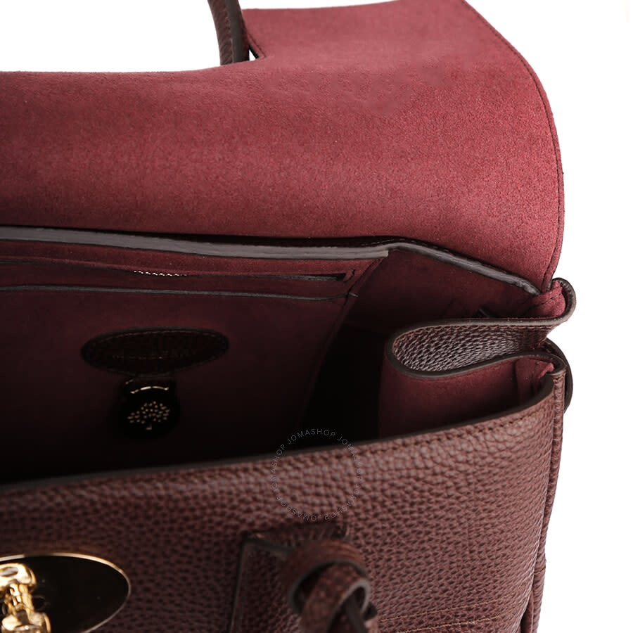 mulberry bayswater tote oxblood