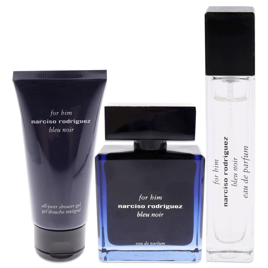 Narciso Rodriguez Men's Bleu Noir for Him EDP Gift Set Fragrances  3423222012991