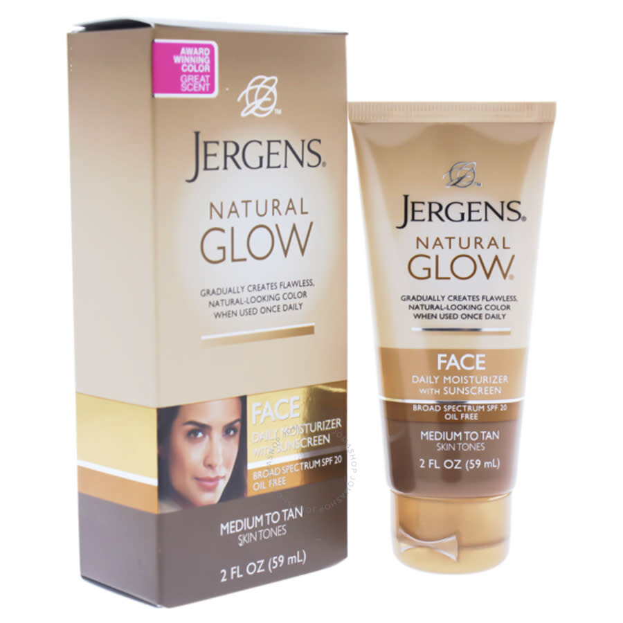 Jergens Natural Glow Face Daily Moisturizer SPF 20 ...